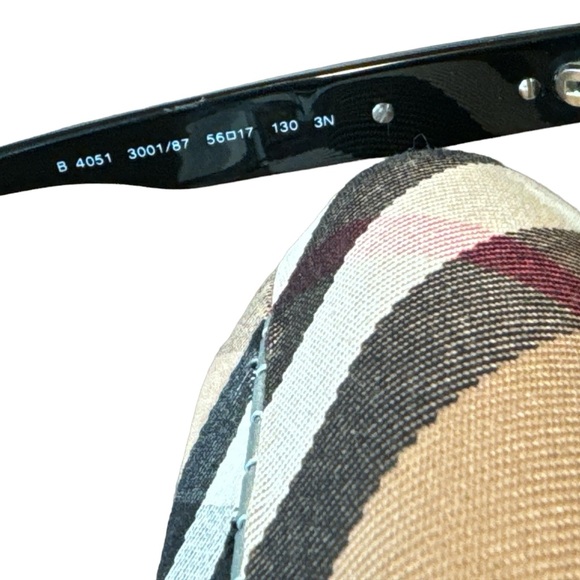 NWOT Burberry Sunglasses including Case and unopened Burberry Dustcloth main image 8